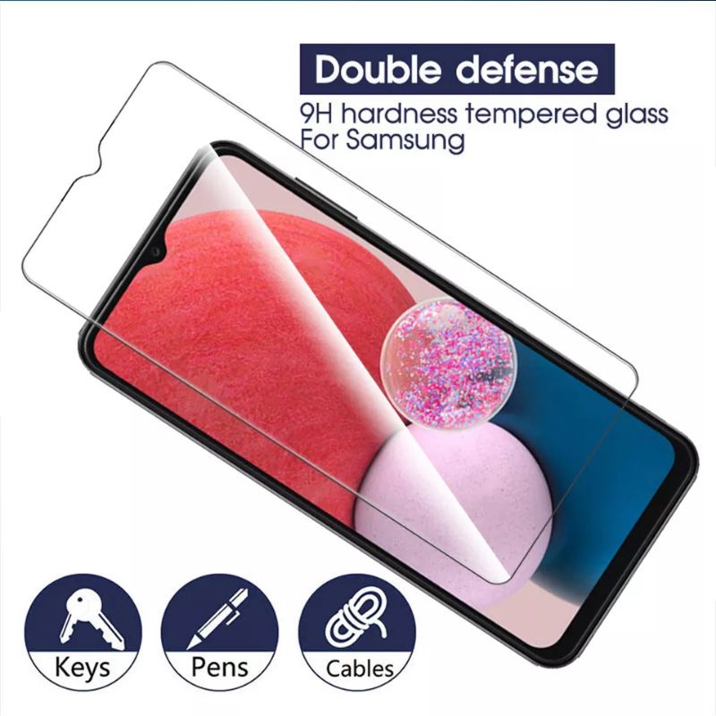 TEMPERED GLASS CLEAR SAMSUNG GALAXY A23 4G 9H TEMPERGLASS PELINDUNG LAYAR