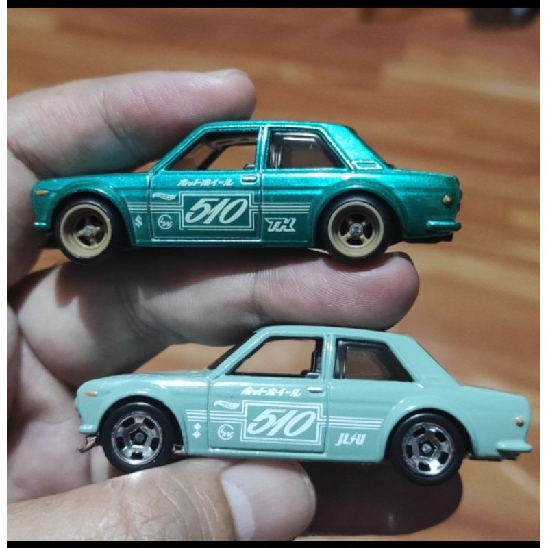 Hotwheels 71 datsun 510 super treasure hunt ths ban karet