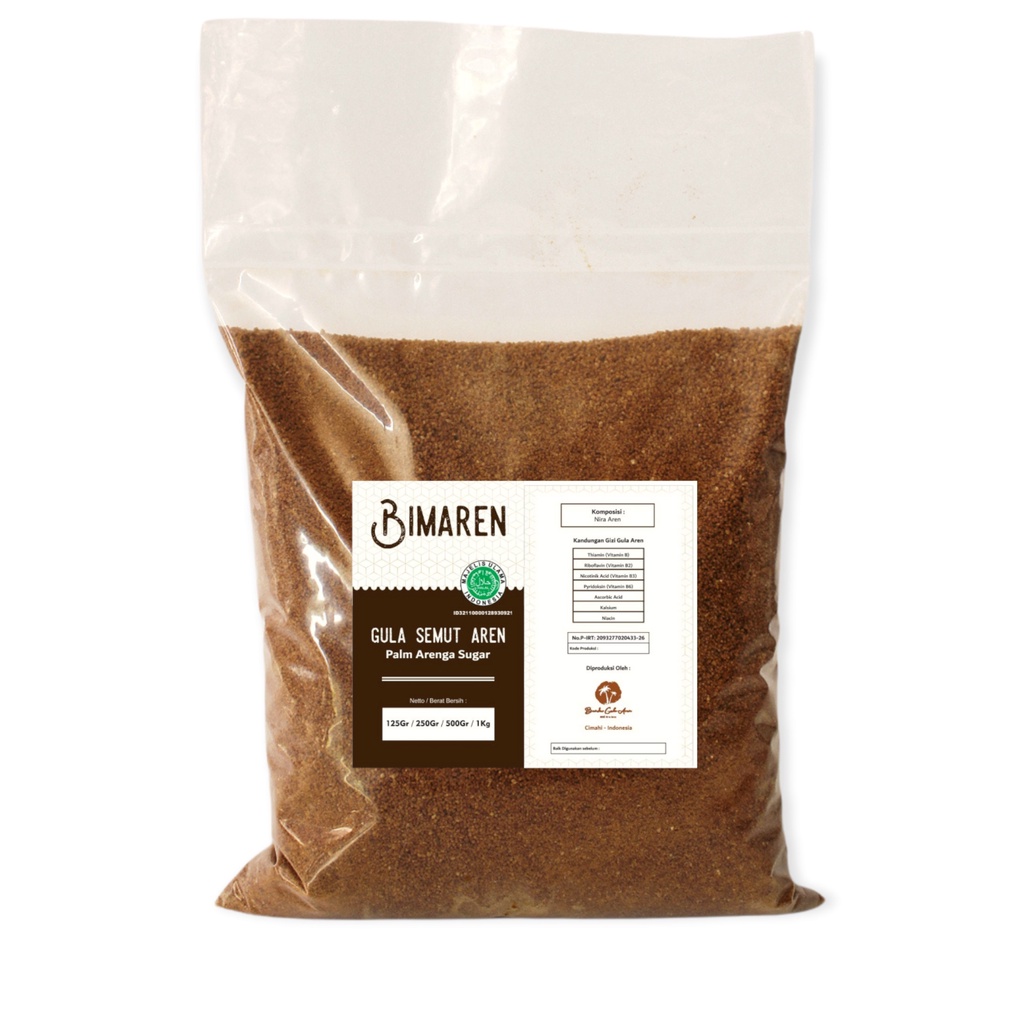

Gula Aren Semut 1kg Organik / Gula Aren Bubuk / Brown Sugar / Palm Sugar / Gula Aren Serbuk