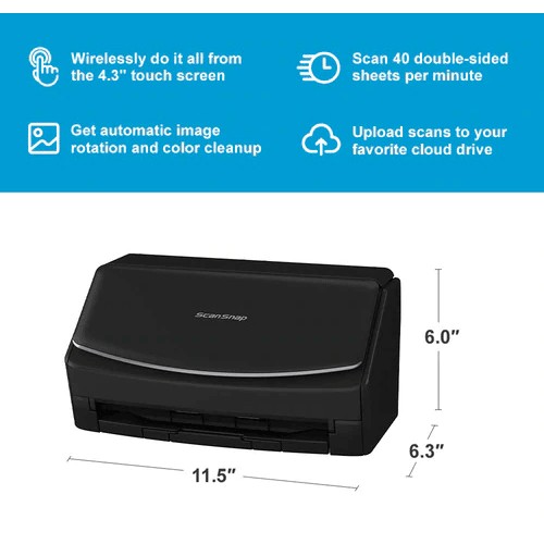 Ricoh ScanSnap iX1600 Scanner IX 1600 Scand Snap ex Fujitsu