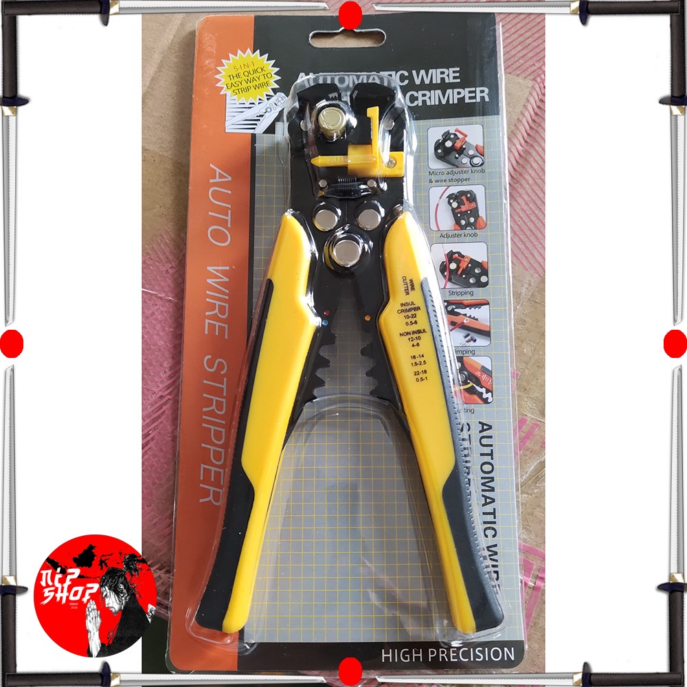 Vastar Tang Kabel Multifungsi Wire Cutter Pliers - MT-103 - Yellow