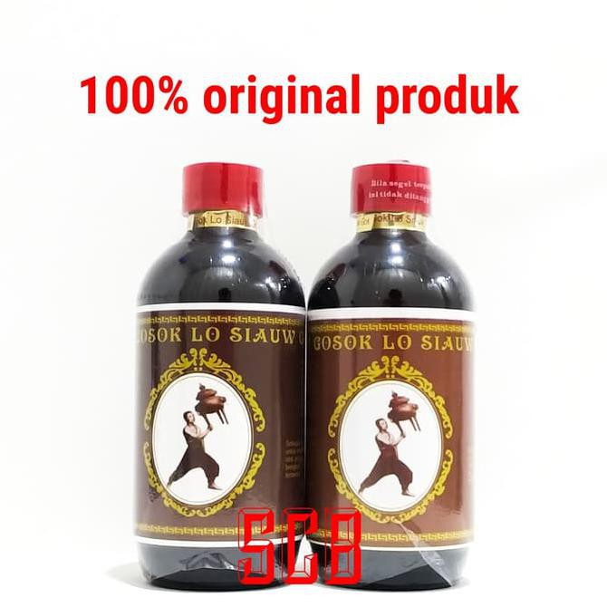 Arak Gosok Lo Banteng (Lo Siauw Gok) - Obat Gosok Keseleo,Bengkak