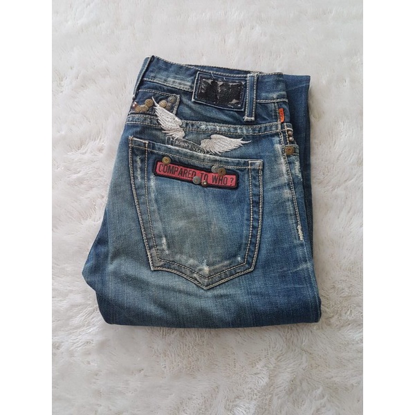 jeans fading robins jean