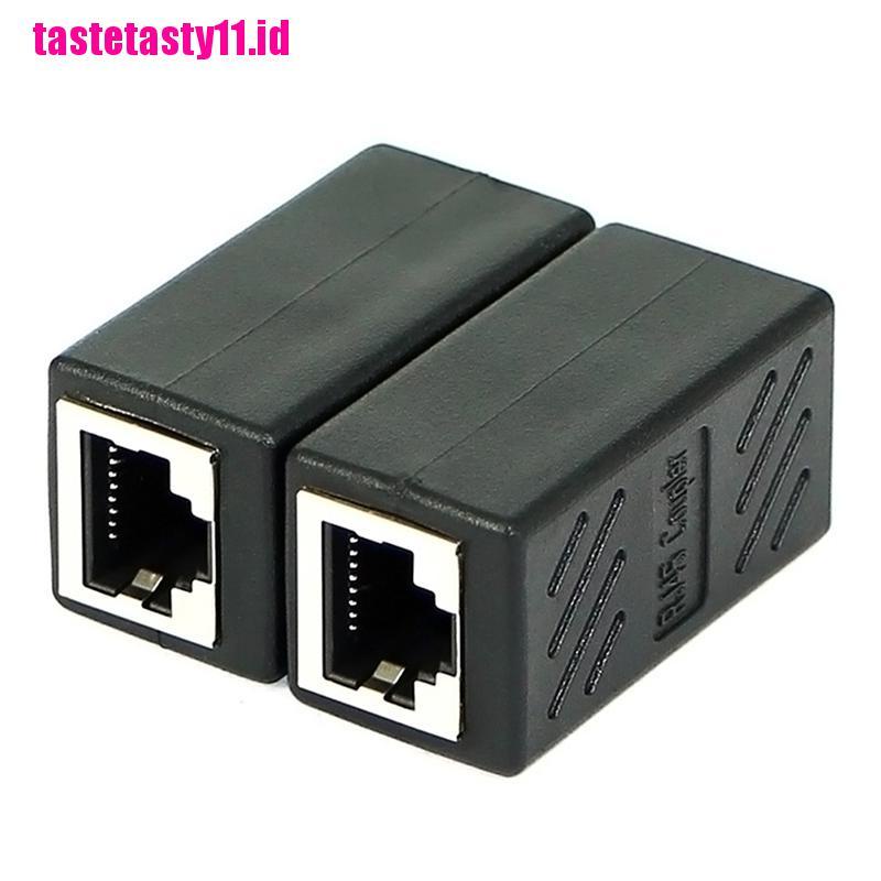 【TTID】RJ45 Female To Female CAT6 Network Ethernet LAN Connector Adapter Coupler