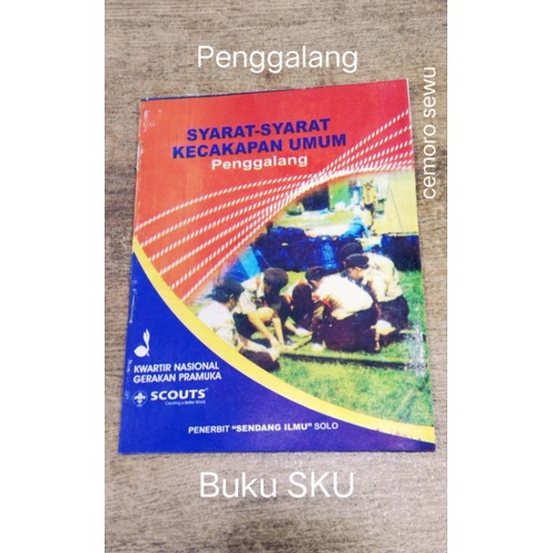 Buku SKU penggalang buku syarat-syarat kecakapan umum