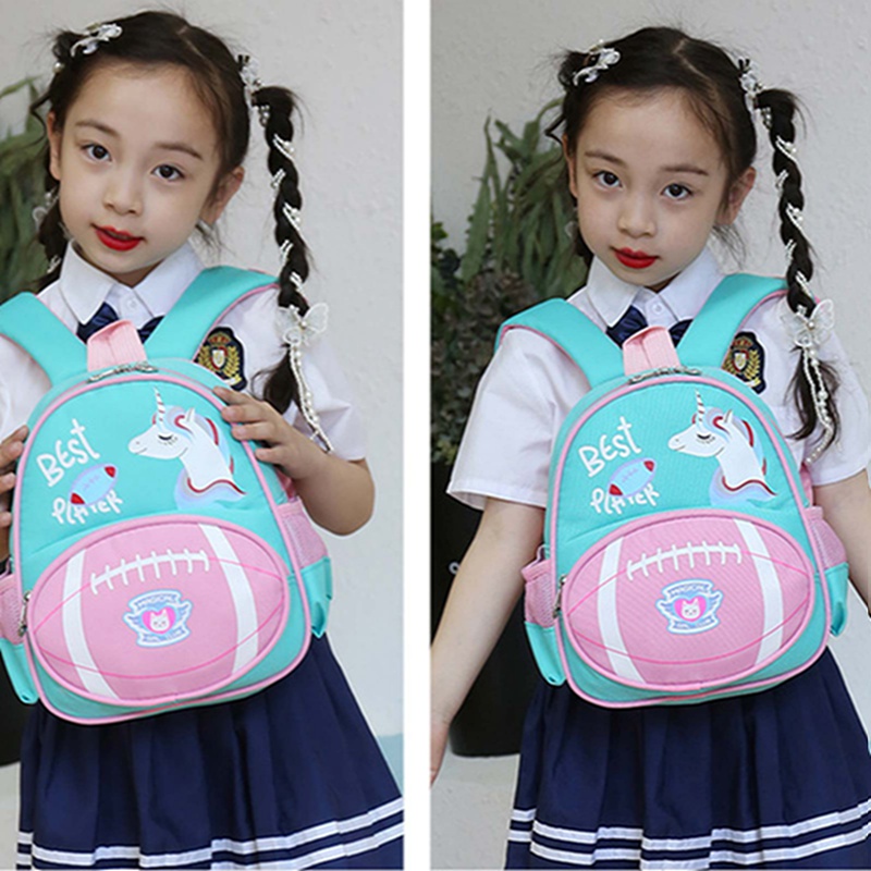 Backpack Sekolah Tas Anak Sekolah Tk Paud Tas Sekolah Motip Kartun UnicorN