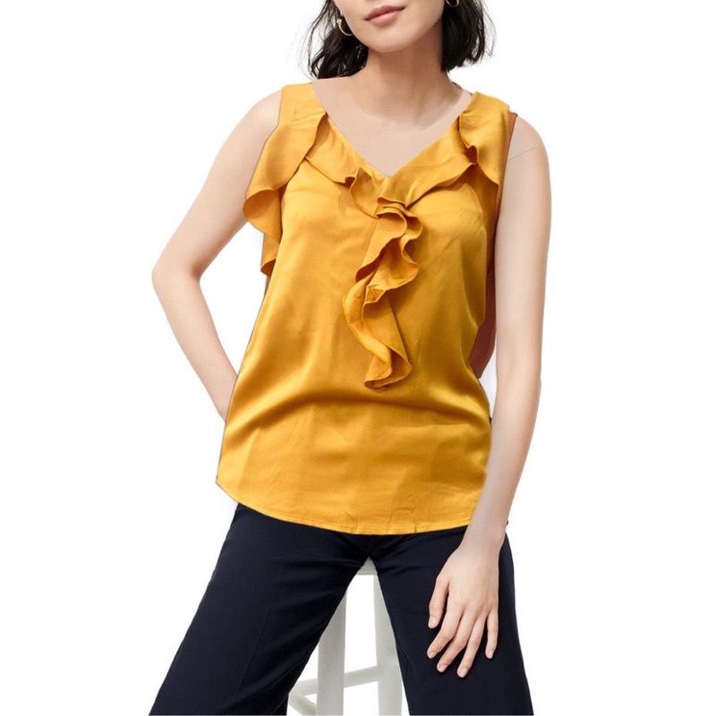 Blouse Ruffle WHBM super cantiiik Ori