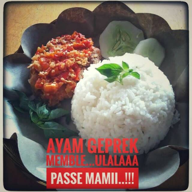 

Ayam Geprek passe mamii