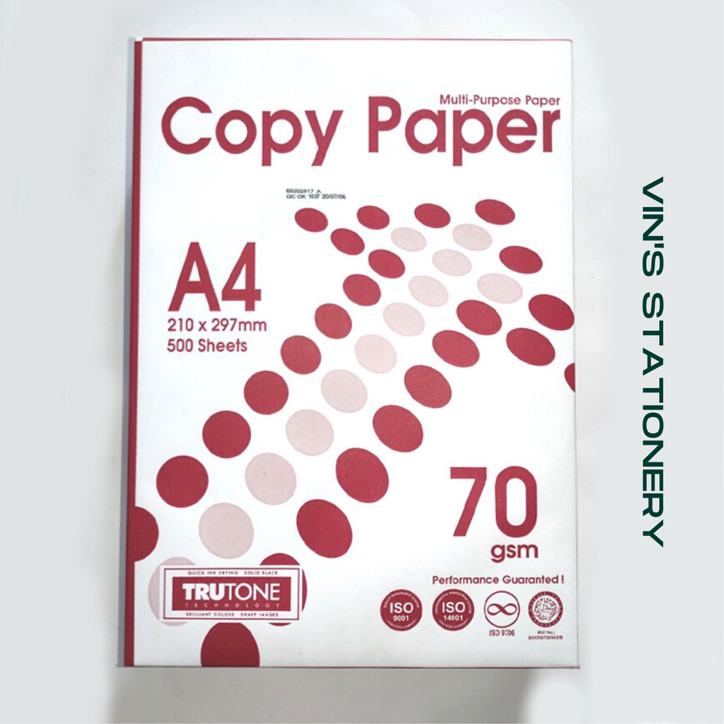 

ORIGINAL KERTAS HVS 70 GR A4 MERK COPY PAPER
