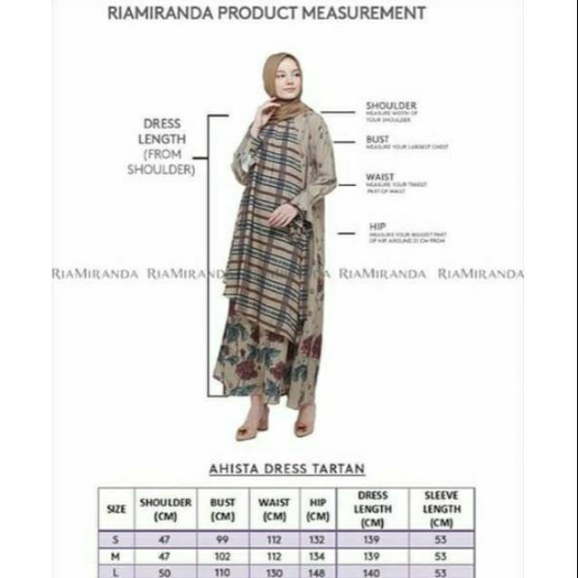 New Ahista Dress Tartan Ria Miranda Kolase