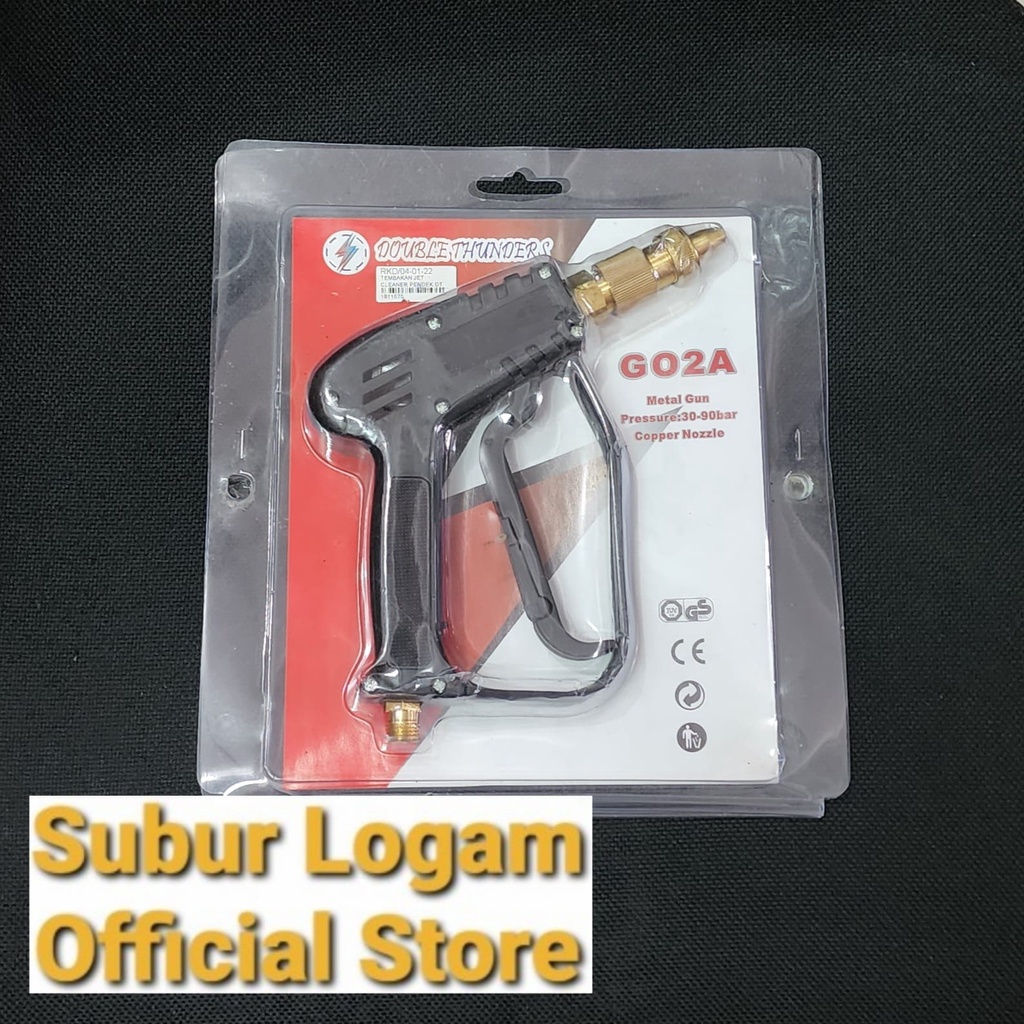 Gun Jet Cleaner Model Pendek DOUBLE THUNDER
