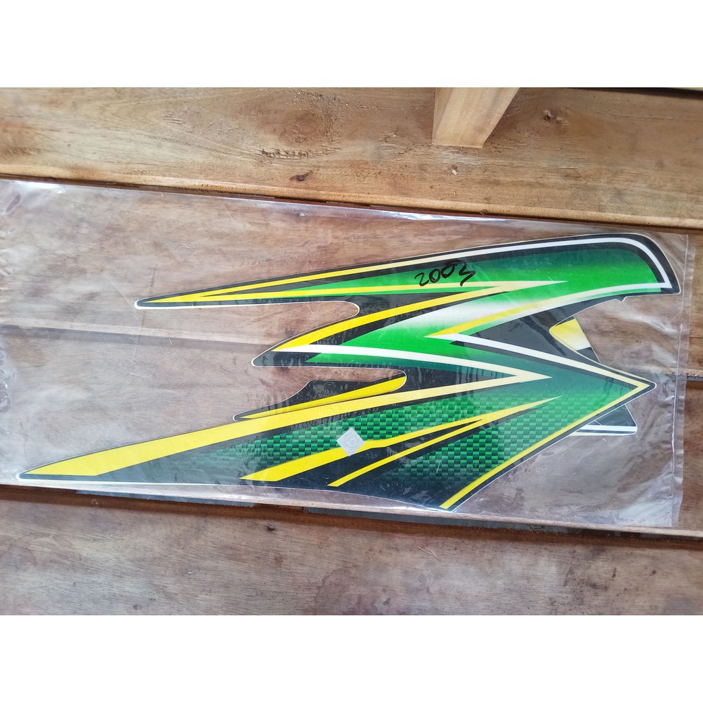 Striping Rx King 2003 Sticker Body Rx King 2003 Hijau
