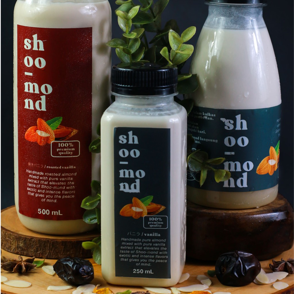 

Susu Almond Rasa Vanilla (Shoo-Mond) Terjamin Paling Enak Tanpa Gula