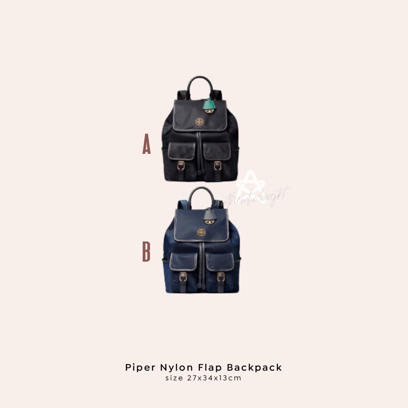 [READY STOCK GRATIS ONGKIR] TB PIPER NYLON FLAP BACKPACK