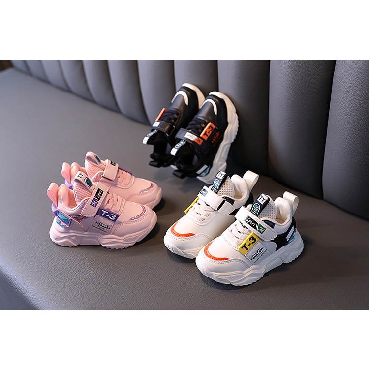 Luckyfanstore Sepatu anak Stassy Putih Import Shoes SA-38