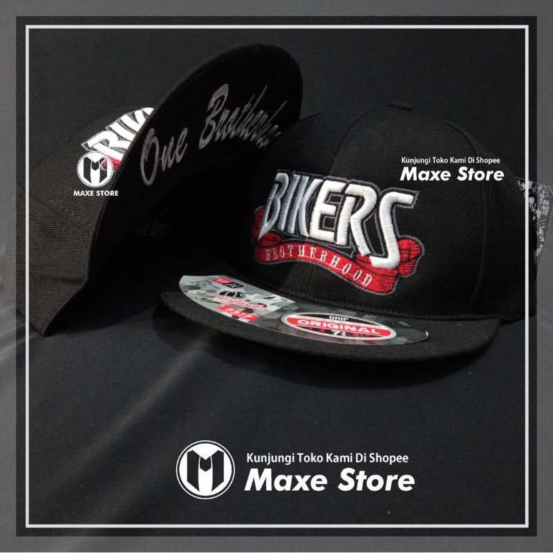 Topi Snapback Bikers Brotherhood/ 90/ Topi Bikers Brotherhood/ Topi Bikers/ Topi Racing/ Topi Brothe