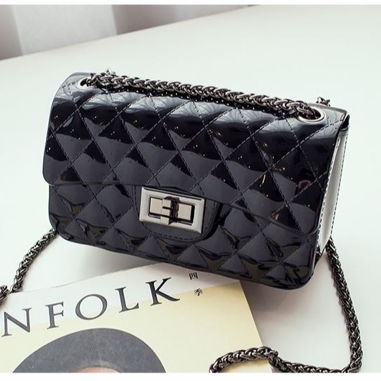 Tas Selempang Wanita Fashion Premium Jelly Silica Uk. 18cm