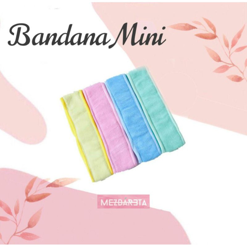 BANDO MANDI / BANDANA MASKER / BANDO FACIAL / BANDO RAMBUT / HAIRBAND