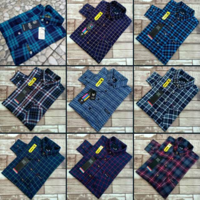 KEMEJA FLANEL  HEM  FLANEL  BAJU  FLANEL  PREMIUM TERBARU 