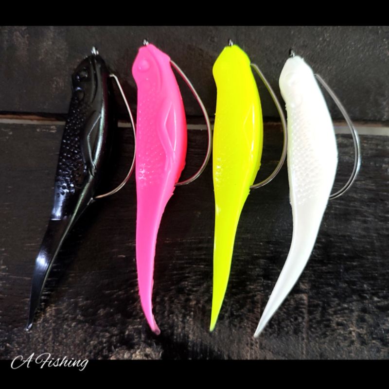 SOFT BAIT 12g / 10cm I UMPAN CASTING IKAN GABUS DAN TOMAN