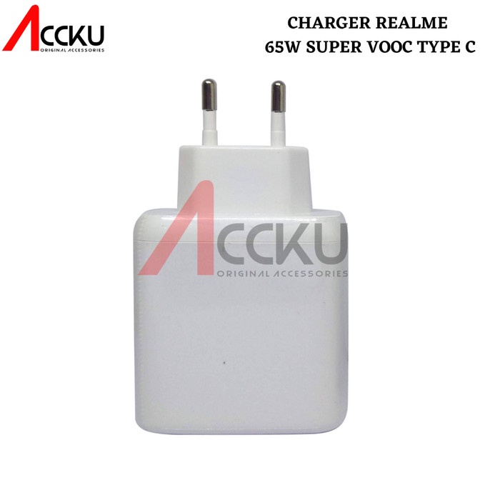 Charger Realme 65W Super Vooc Fast Charging Type C Charger Realme Flash Charging Original