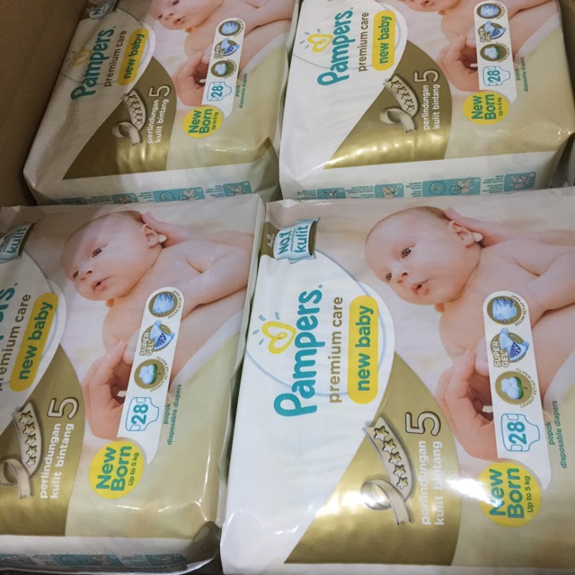 Pampers premium care new baby/new born up to 5kg