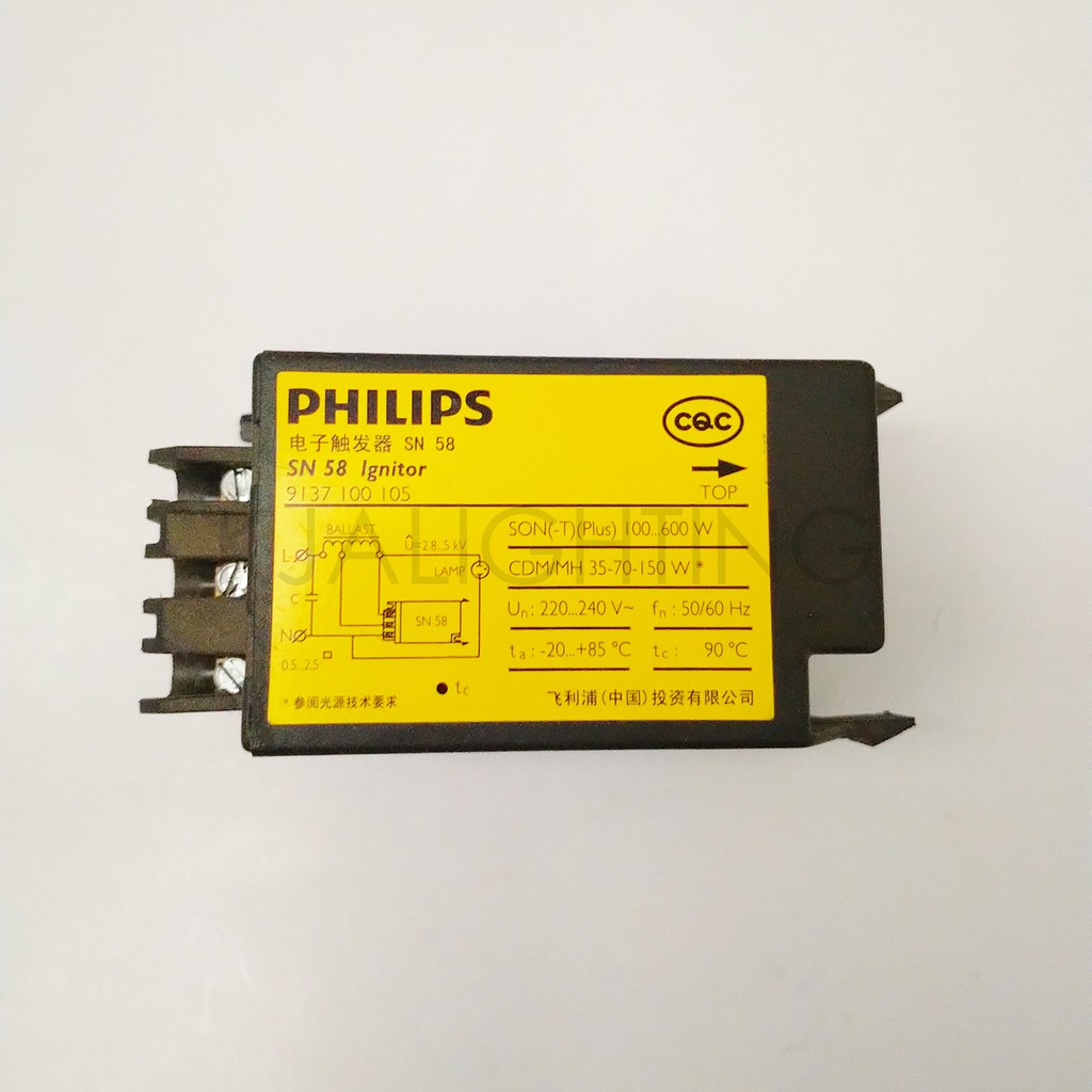 IGNITOR PHILIPS SN-58 - SN58 untuk lampu SONT