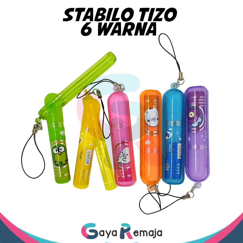 

Stabilo Tizo TF610 / Stabilo Warna Warni / Stabilo 6 warna / Highlighter
