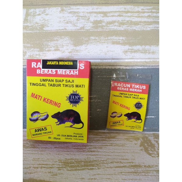 racun tikus beras merah paling ampuh