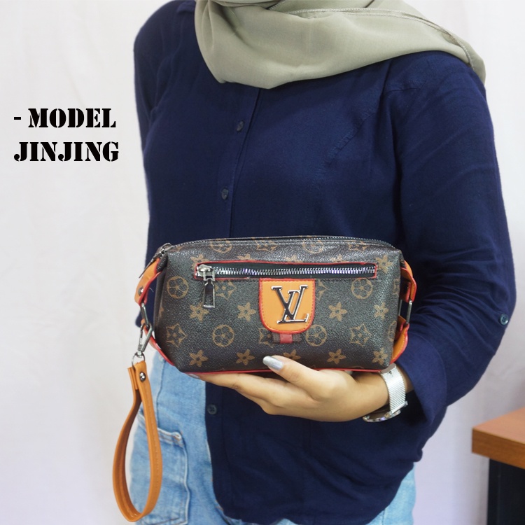 TUAH SLIMBAGS | SL Cluth VL Tabung 2 Ruang MX 3012 / Handbag Wanita Terbaru / Tas Jinjing Wanita