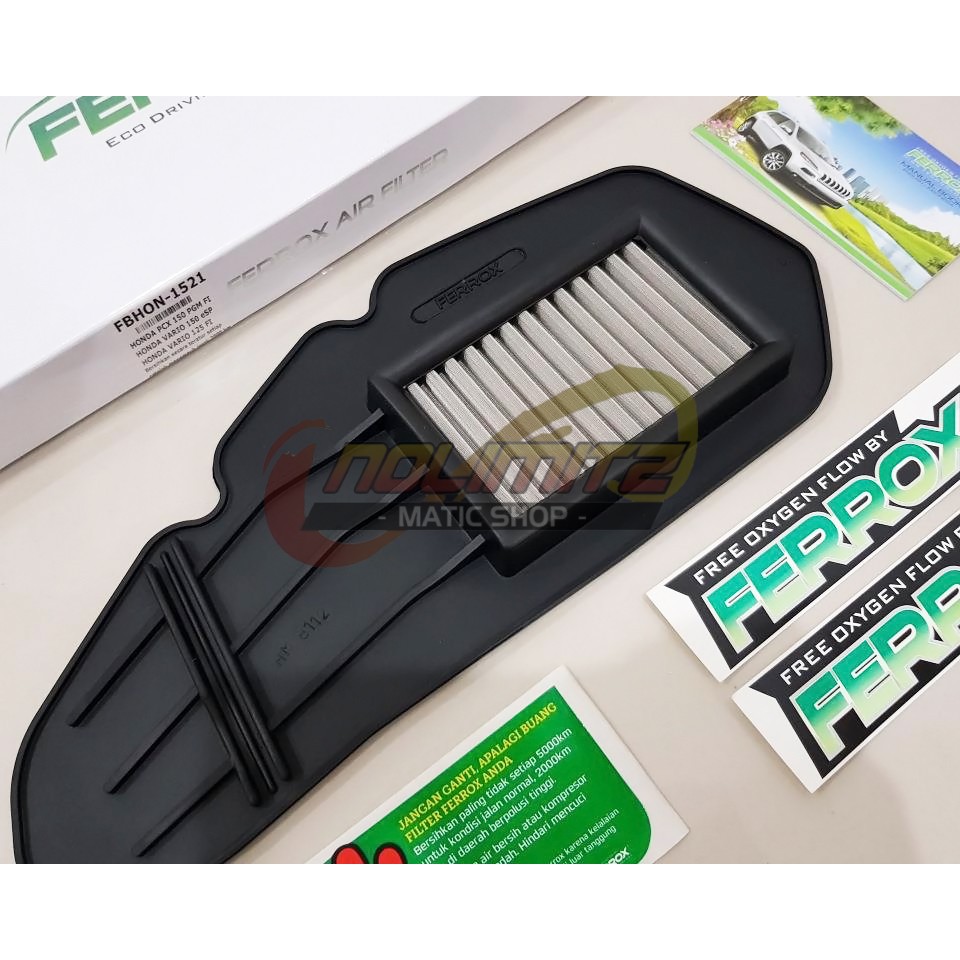 Air Filter / Filter Udara Racing Ferrox Honda Vario 125 / 150 &amp; PCX 150 CBU NON LOKAL