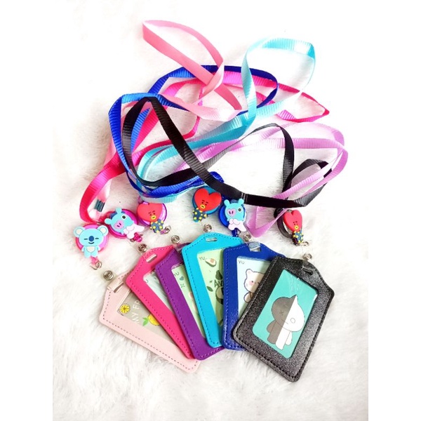 

ID Card Holder Name Tag Tarik Karakter - ID Card Tarik Kartun - Name Tag ID Card Polos Karakter Kartun