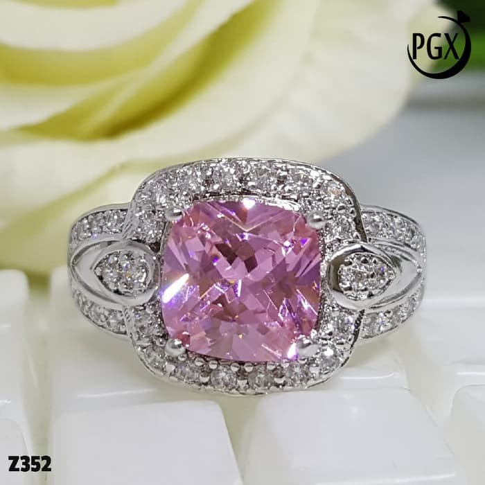 Cincin Berlian Replika Perhiasan Xuping Asli Original Lapis Emas Z352