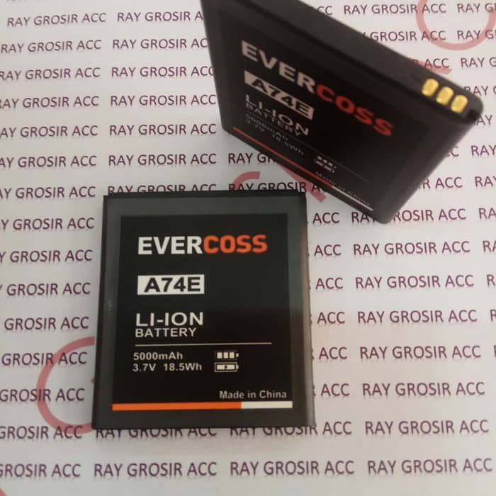 Baterai Original Double Power Evercoss A74E