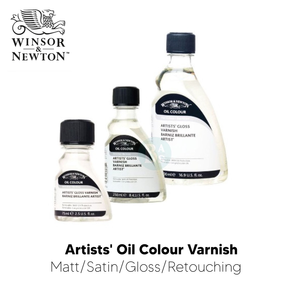 

Winsor & Newton Artists' Oil Colour Varnish (Matt/Satin/Gloss/Retouching)