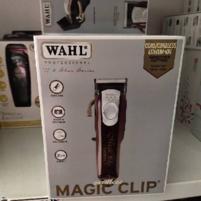 Clipper cordless magic clip magiclip tanpa kabel charger cas chas hair clipper Original