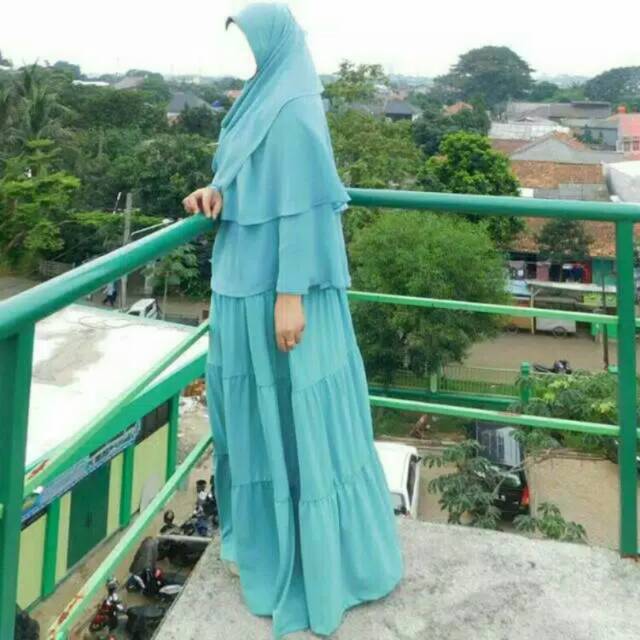 Gamis susun rempel