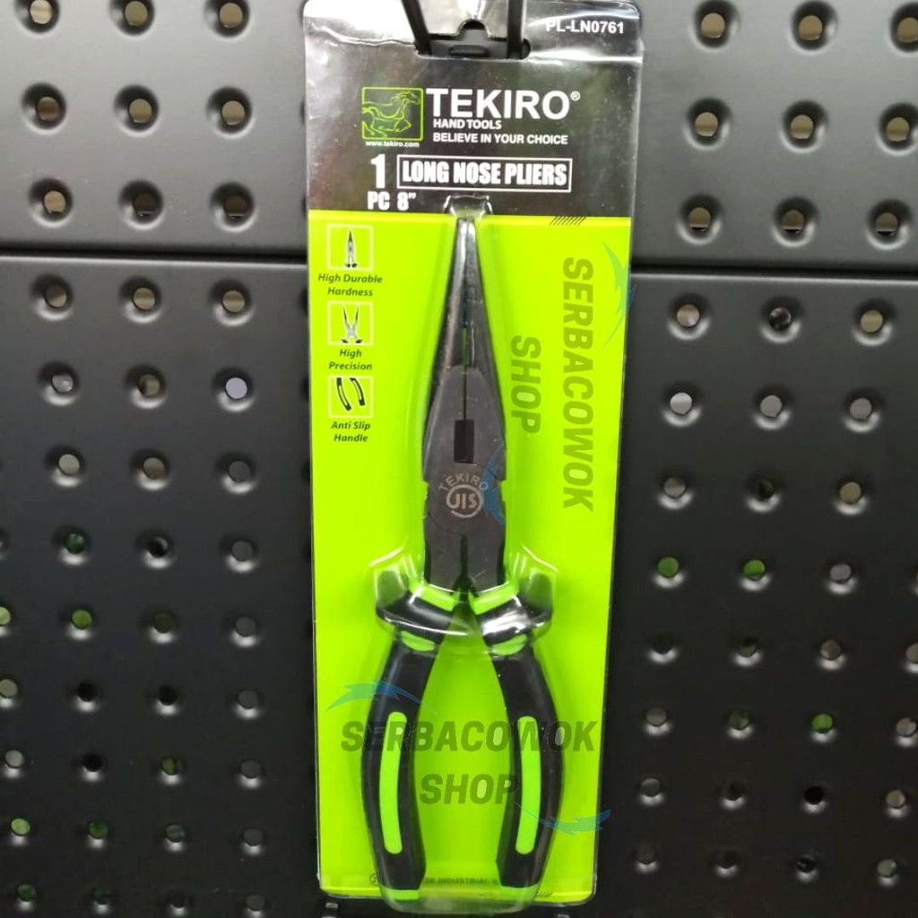 Tekiro Tang Lancip Cucut 8&quot; Inch Long Noise Pliers 8&quot; Inch Termurah Berkualitas