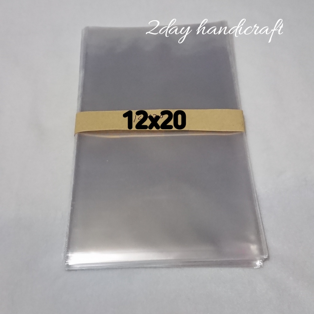 Plastik OPP 12x20 - Plastik OPP tanpa Lem - Plastik OPPTL Plastik Kemasan