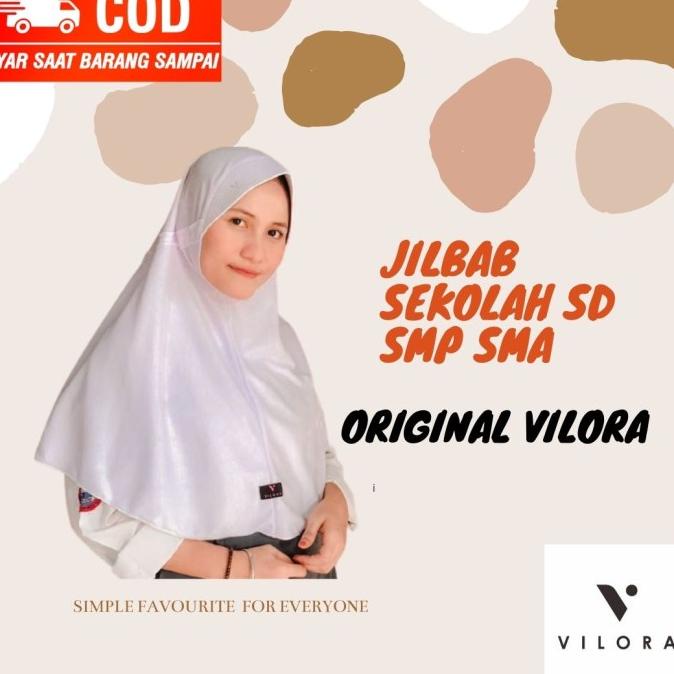 KERUDUNG SEKOLAH JILBAB VILORA.ID SD SMP SMA