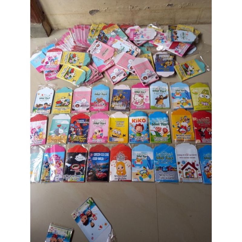 

grosir amplop lebaran 1 pak isi 10 ukuran medium