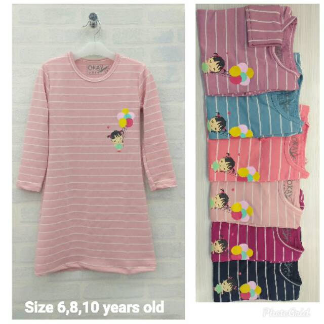 Dres Langan Panjang  cwe Balon