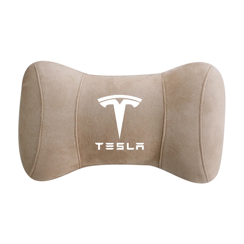 G-club Bantal Leher Memory Foam Lembut Nyaman Untuk Tesla Model 3 X Y S