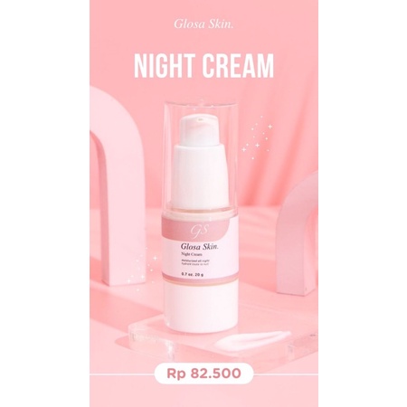 AGEN RESMI BANJARMASIN GLOSA SKIN NIGHT CREAM BPOM