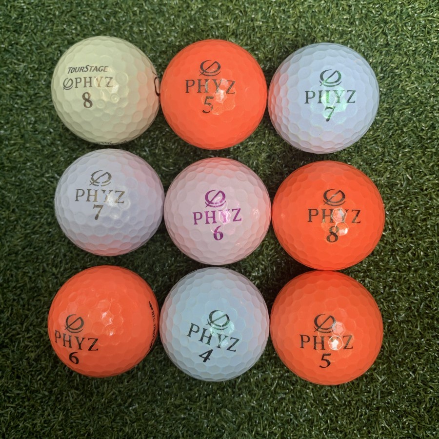 Bola golf bekas / second grade A terlaris - Bola PHYZ - grade A, original, no repair - warna mix