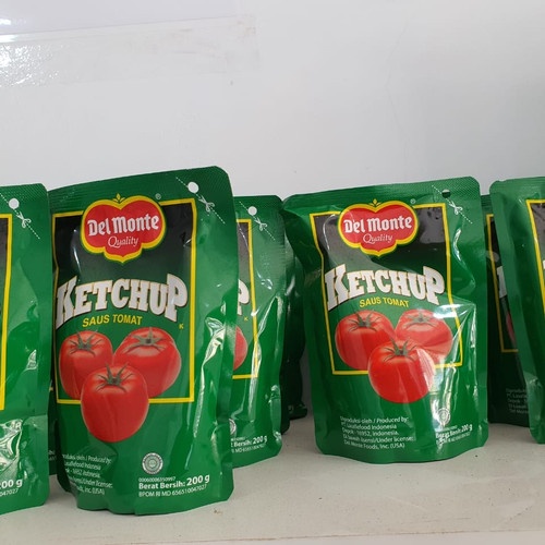 

Saos sambal Tomat Delmonte Sauce Ketchup Saus Tomat Pouch 200gr