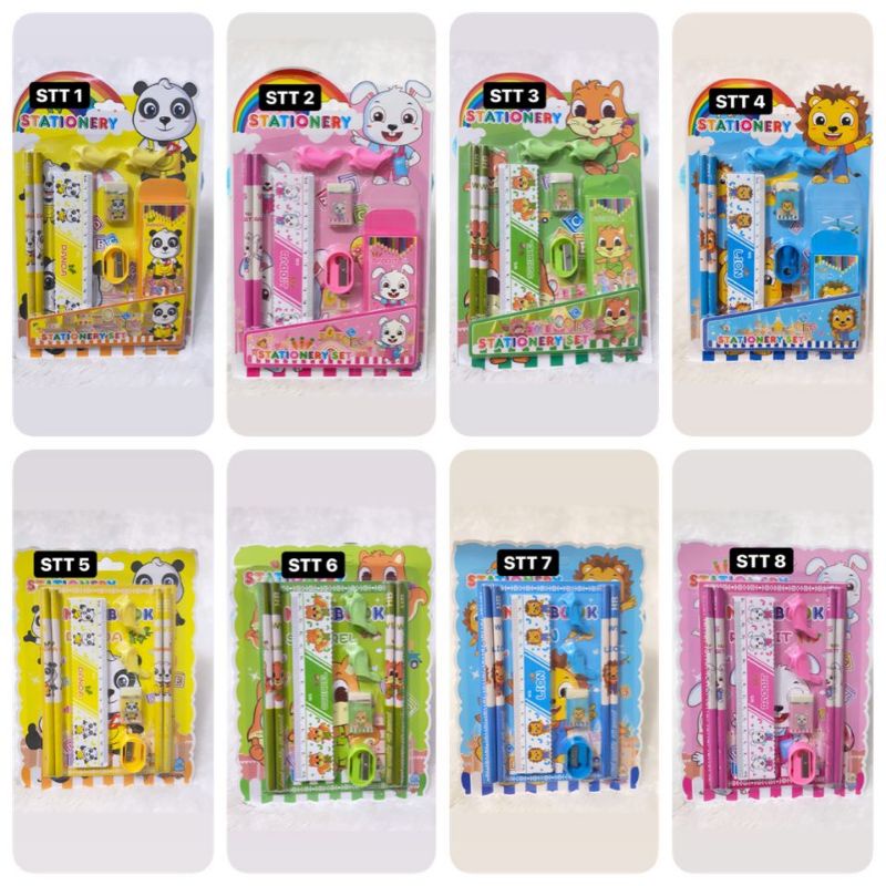 

stationery / set Alat tulis anak / perlengkapan sekolah anak