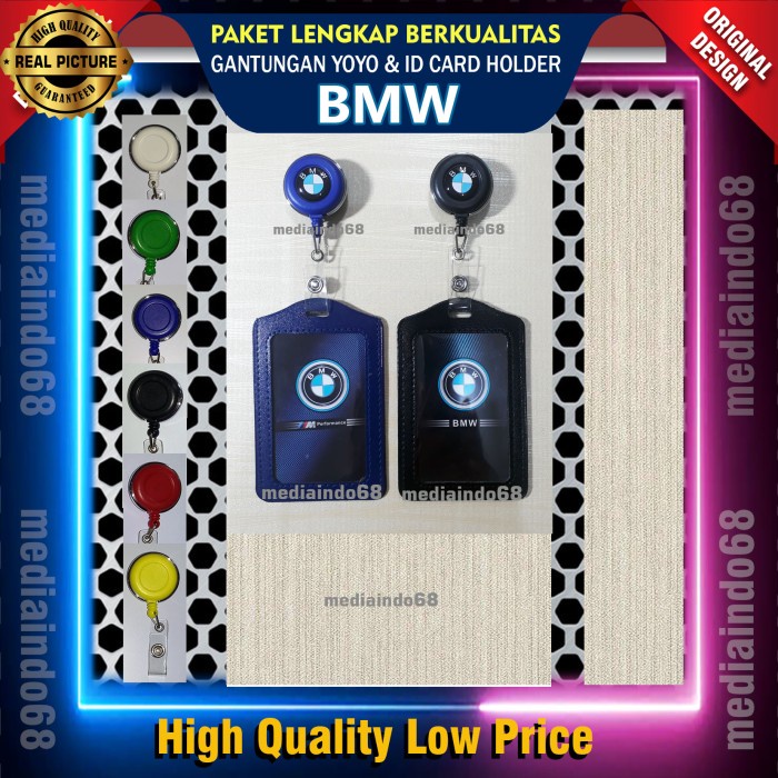 

Jual Yoyo Gantungan Id Card Putar Stainless +Logo Bmw (Paket Lengkap) Trendi