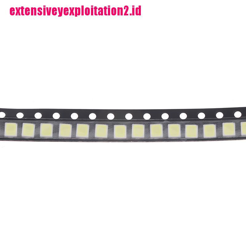 100pcs Lampu Bohlam LED 1W 3V / 6V / 9V 3030 SMD Warna Cold White Untuk TV LED