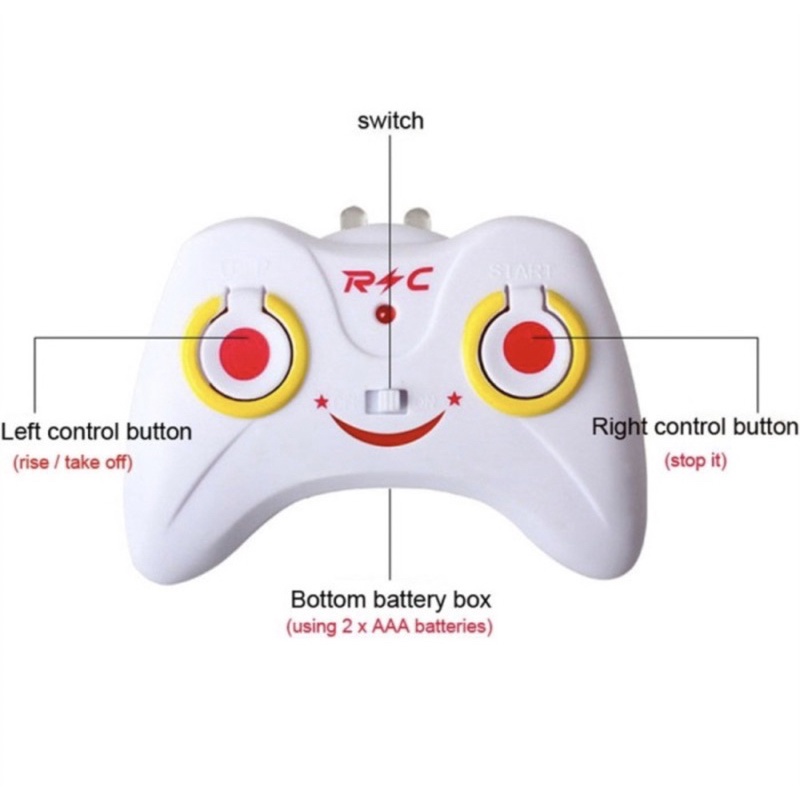 Mainan Anak Helikopter RC Sensor Tangan &amp; Remote Control - Mainan helicopter remot control